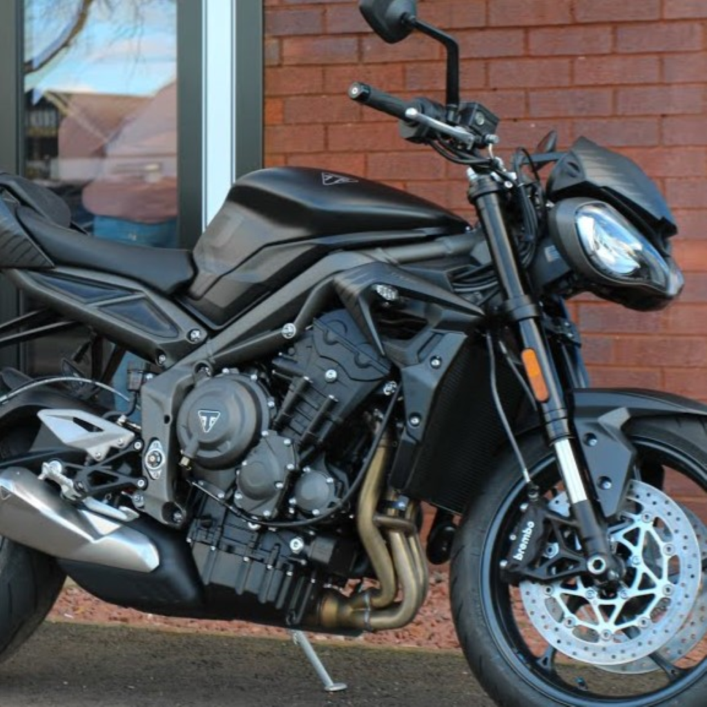 Triumph Matt Carbon Black (code PO) Paint Product